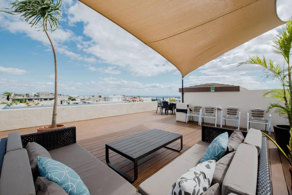 Location- 3-bdr Penth-150 Mbps- Pool- Priv Rooftop Apartamento Playa del Carmen